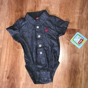 Wrangler baby one piece